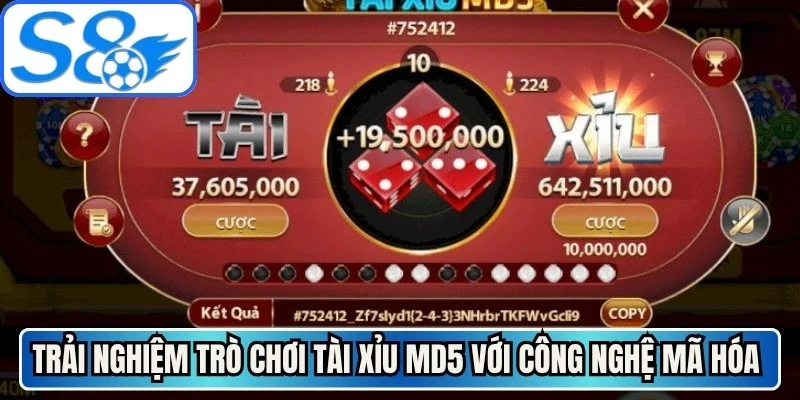 Trải nghiệm trò chơi tài xỉu MD5 với công nghệ mã hóa minh bạch